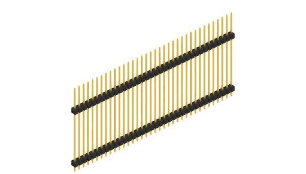 Fischer Elektronik Stiftleiste (Standard) Anzahl Reihen: 1 10051297 10St.