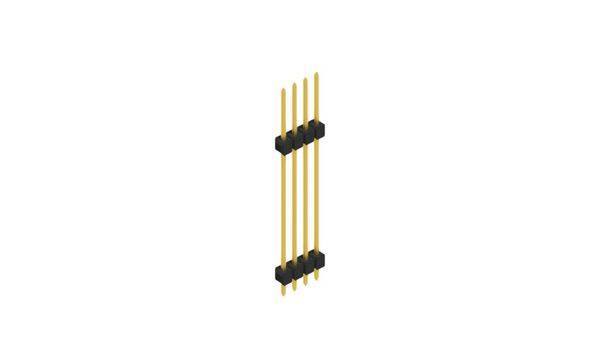 Fischer Elektronik Stiftleiste (Standard) Anzahl Reihen: 1 SL133104G 10St.