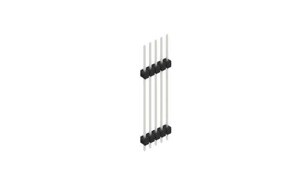 Fischer Elektronik Stiftleiste (Standard) Anzahl Reihen: 1 10051281 10St.
