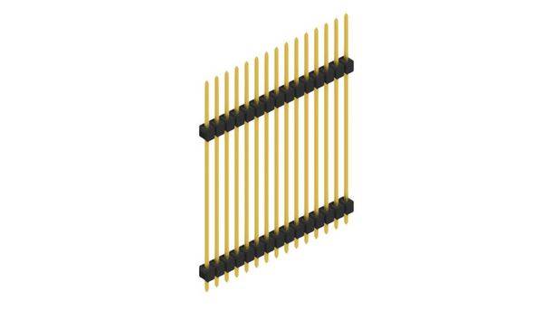 Fischer Elektronik Stiftleiste (Standard) Anzahl Reihen: 1 SL1336515G 10St.
