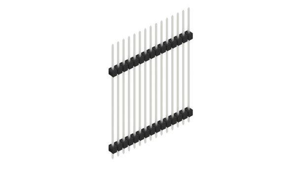 Fischer Elektronik Stiftleiste (Standard) Anzahl Reihen: 1 SL1336515Z 10St.