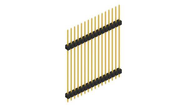 Fischer Elektronik Stiftleiste (Standard) Anzahl Reihen: 1 SL1336516G 10St.