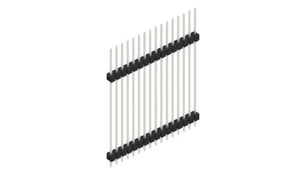 Fischer Elektronik Stiftleiste (Standard) Anzahl Reihen: 1 10051306 10St.