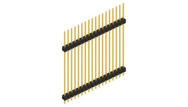 Fischer Elektronik Stiftleiste (Standard) Anzahl Reihen: 1 SL1336518G 10St.