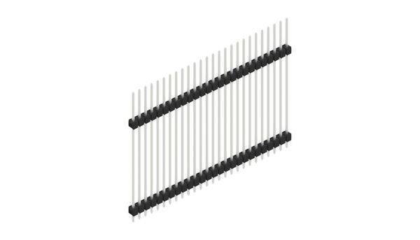Fischer Elektronik Stiftleiste (Standard) Anzahl Reihen: 1 SL1336526Z 10St.