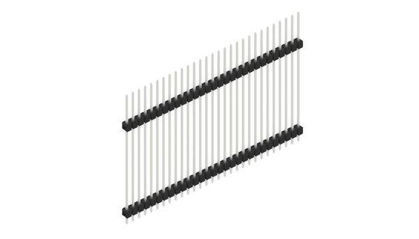 Fischer Elektronik Stiftleiste (Standard) Anzahl Reihen: 1 SL1336529Z 10St.