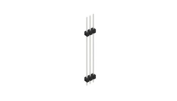 Fischer Elektronik Stiftleiste (Standard) Anzahl Reihen: 1 SL133653Z 10St.