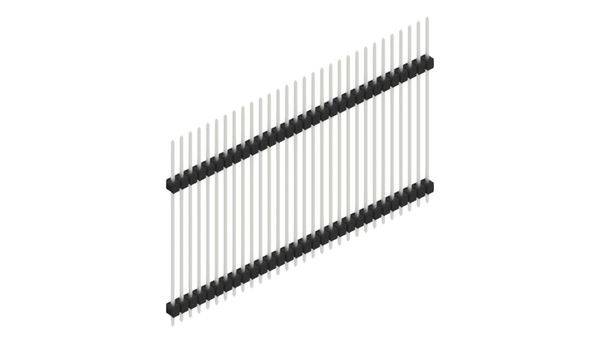 Fischer Elektronik Stiftleiste (Standard) Anzahl Reihen: 1 SL1336530Z 10St.