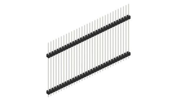 Fischer Elektronik Stiftleiste (Standard) Anzahl Reihen: 1 SL1336532Z 10St.
