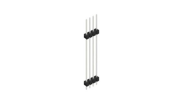 Fischer Elektronik Stiftleiste (Standard) Anzahl Reihen: 1 10155433 10St.