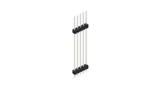 Fischer Elektronik Stiftleiste (Standard) Anzahl Reihen: 1 10157350 10St.