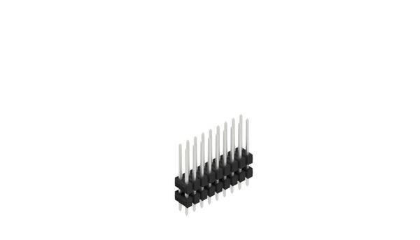 Fischer Elektronik Stiftleiste (Standard) Anzahl Reihen: 2 SL1407118Z 10St.