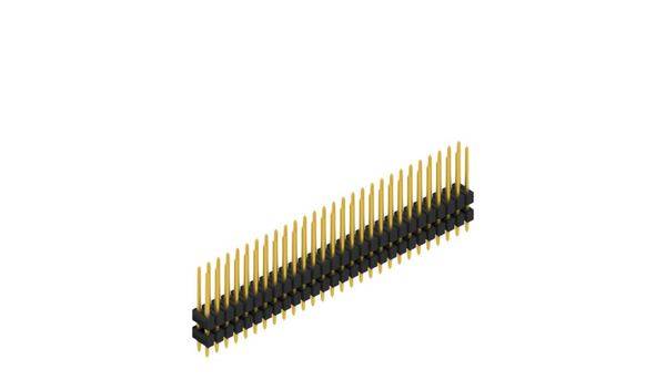 Fischer Elektronik Stiftleiste (Standard) Anzahl Reihen: 2 SL1407156G 10St.
