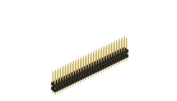 Fischer Elektronik Stiftleiste (Standard) Anzahl Reihen: 2 SL1407158G 10St.