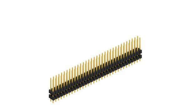 Fischer Elektronik Stiftleiste (Standard) Anzahl Reihen: 2 SL1407166G 10St.