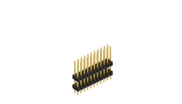 Fischer Elektronik Stiftleiste (Standard) Anzahl Reihen: 2 SL1409722G 10St.