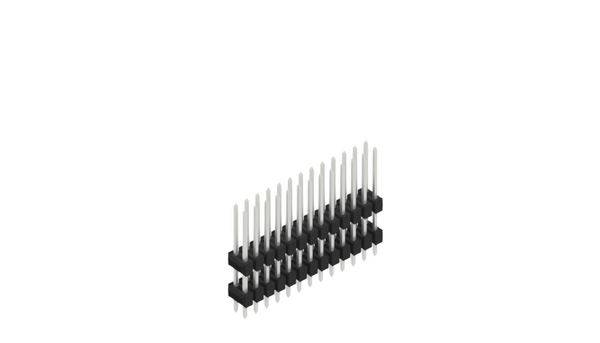 Fischer Elektronik Stiftleiste (Standard) Anzahl Reihen: 2 10157891 10St.