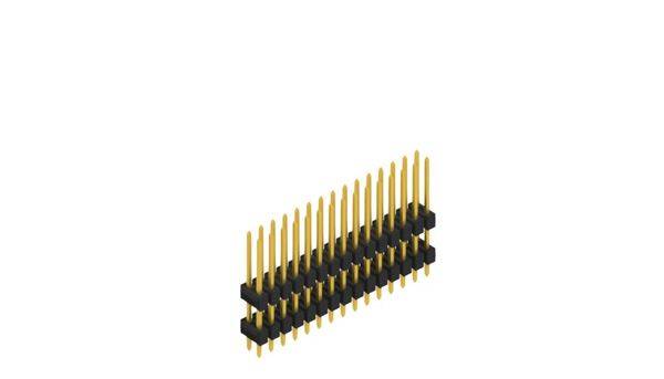 Fischer Elektronik Stiftleiste (Standard) Anzahl Reihen: 2 10051375 10St.
