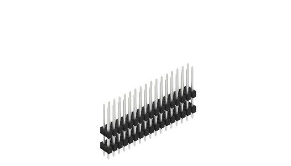 Fischer Elektronik Stiftleiste (Standard) Anzahl Reihen: 2 10051379 10St.