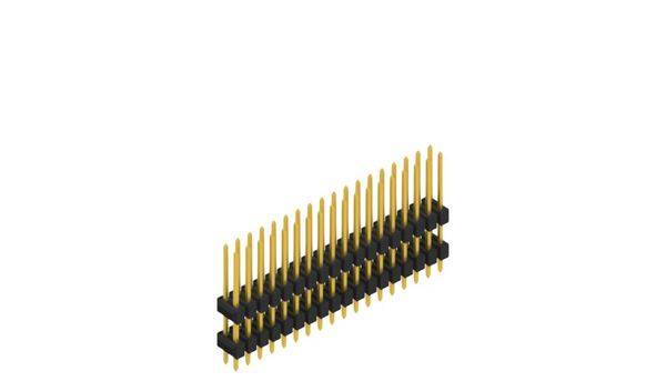 Fischer Elektronik Stiftleiste (Standard) Anzahl Reihen: 2 SL1409736G 10St.
