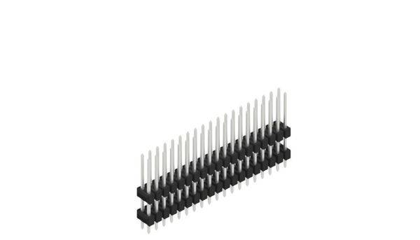 Fischer Elektronik Stiftleiste (Standard) Anzahl Reihen: 2 SL1409738Z 10St.