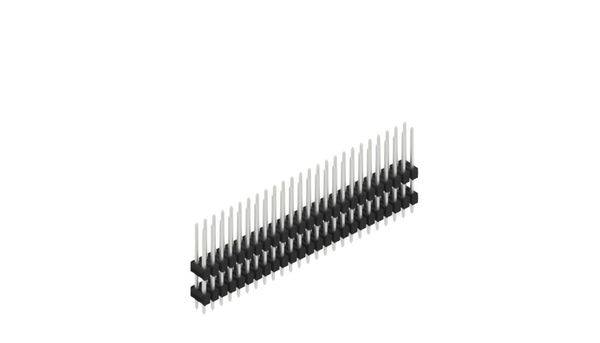 Fischer Elektronik Stiftleiste (Standard) Anzahl Reihen: 2 10051386 10St.