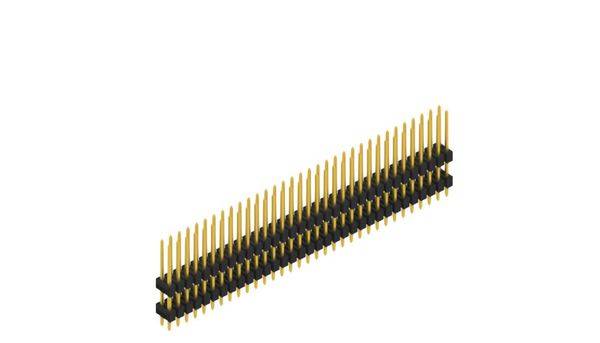 Fischer Elektronik Stiftleiste (Standard) Anzahl Reihen: 2 SL1409766G 10St.