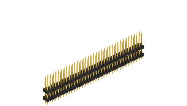 Fischer Elektronik Stiftleiste (Standard) Anzahl Reihen: 2 10051389 10St.