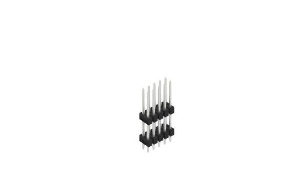 Fischer Elektronik Stiftleiste (Standard) Anzahl Reihen: 2 10051401 10St.