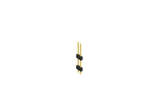 Fischer Elektronik Stiftleiste (Standard) Anzahl Reihen: 2 SL141222G 10St.