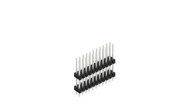 Fischer Elektronik Stiftleiste (Standard) Anzahl Reihen: 2 10051416 10St.