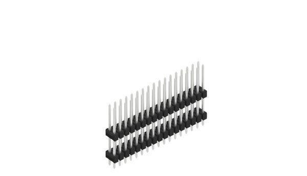 Fischer Elektronik Stiftleiste (Standard) Anzahl Reihen: 2 SL1412234Z 10St.