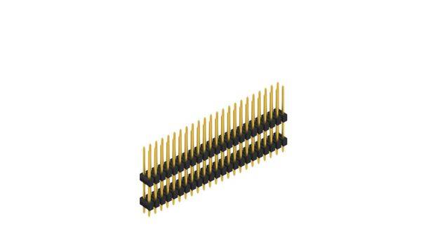 Fischer Elektronik Stiftleiste (Standard) Anzahl Reihen: 2 SL1412246G 10St.