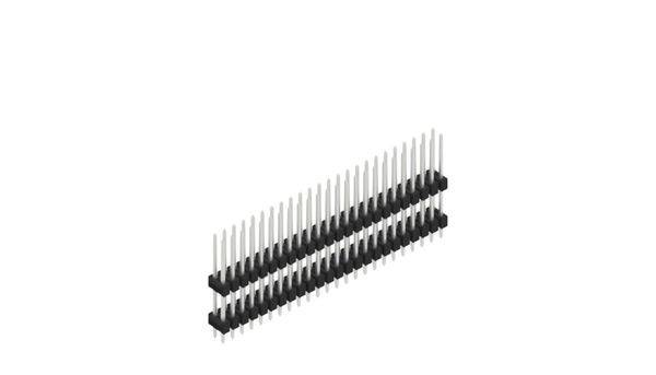 Fischer Elektronik Stiftleiste (Standard) Anzahl Reihen: 2 SL1412248Z 10St.