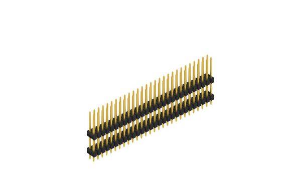 Fischer Elektronik Stiftleiste (Standard) Anzahl Reihen: 2 SL1412256G 10St.