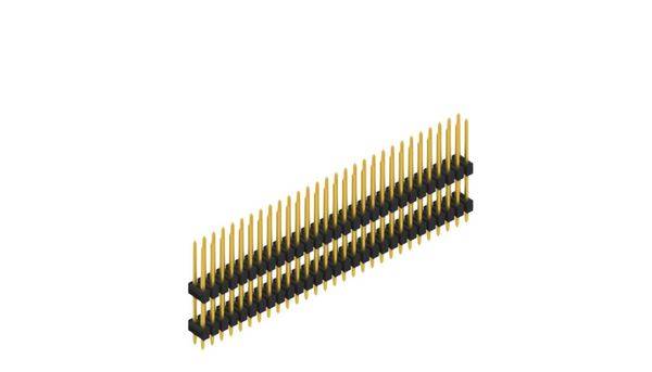Fischer Elektronik Stiftleiste (Standard) Anzahl Reihen: 2 SL1412258G 10St.