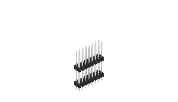 Fischer Elektronik Stiftleiste (Standard) Anzahl Reihen: 2 10051456 10St.