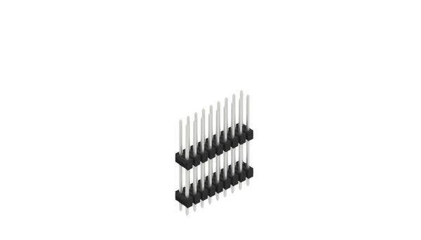Fischer Elektronik Stiftleiste (Standard) Anzahl Reihen: 2 10051458 10St.