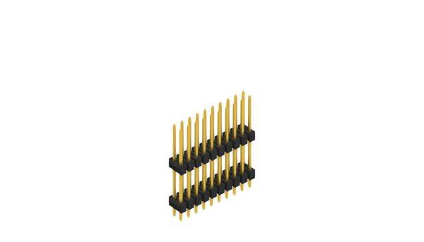 Fischer Elektronik Stiftleiste (Standard) Anzahl Reihen: 2 10051459 10St.