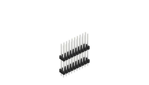 Fischer Elektronik Stiftleiste (Standard) Anzahl Reihen: 2 10051461 10St.