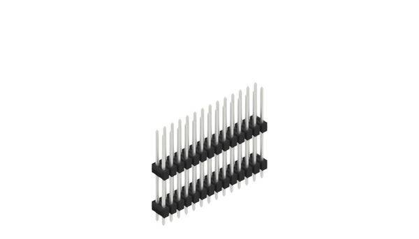 Fischer Elektronik Stiftleiste (Standard) Anzahl Reihen: 2 10133422 10St.
