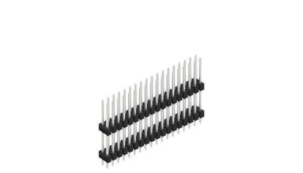 Fischer Elektronik Stiftleiste (Standard) Anzahl Reihen: 2 SL1414736Z 10St.