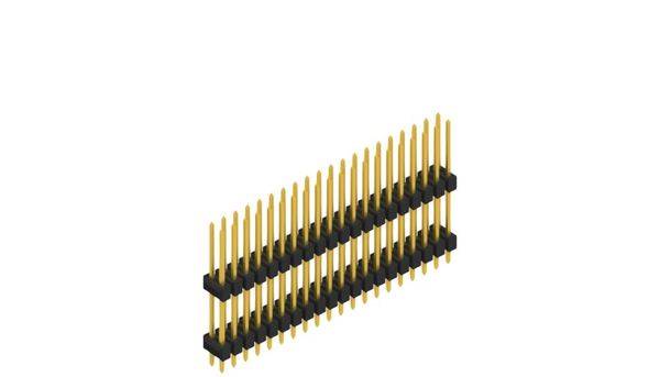Fischer Elektronik Stiftleiste (Standard) Anzahl Reihen: 2 10051477 10St.