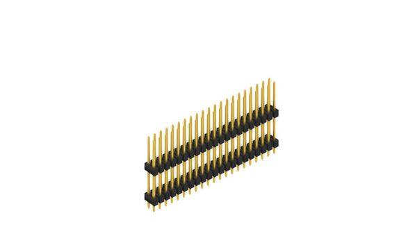 Fischer Elektronik Stiftleiste (Standard) Anzahl Reihen: 2 SL1414742G 10St.