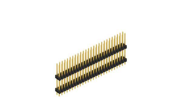 Fischer Elektronik Stiftleiste (Standard) Anzahl Reihen: 2 10051483 10St.