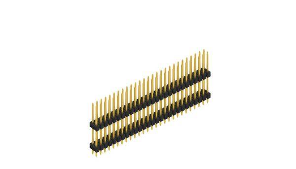 Fischer Elektronik Stiftleiste (Standard) Anzahl Reihen: 2 SL1414754G 10St.