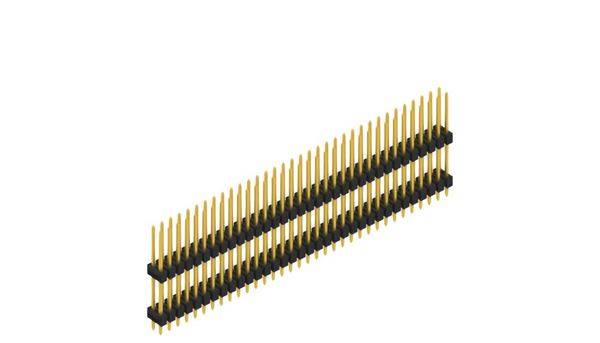 Fischer Elektronik Stiftleiste (Standard) Anzahl Reihen: 2 SL1414768G 10St.