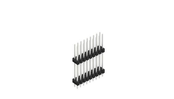 Fischer Elektronik Stiftleiste (Standard) Anzahl Reihen: 2 10051507 10St.