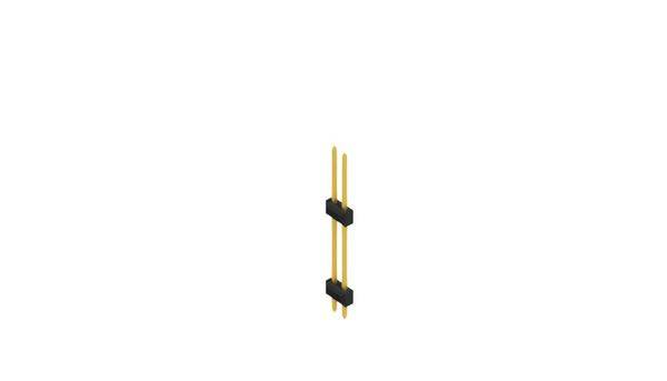 Fischer Elektronik Stiftleiste (Standard) Anzahl Reihen: 2 SL141872G 10St.