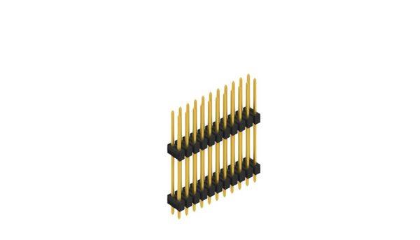 Fischer Elektronik Stiftleiste (Standard) Anzahl Reihen: 2 10051512 10St.